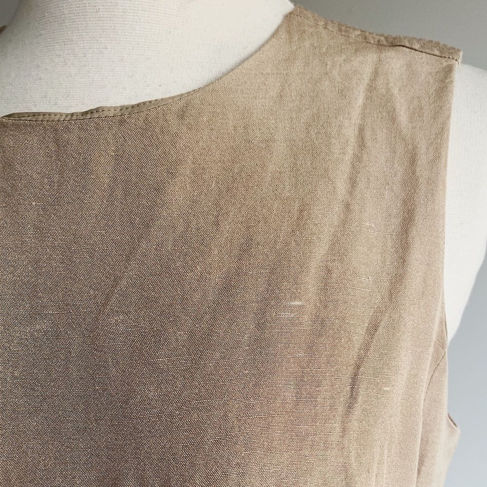 BANANA REPUBLIC | Linen Blend Peplum Utility Dress | Multiple Sizes - Picture 13 of 14
